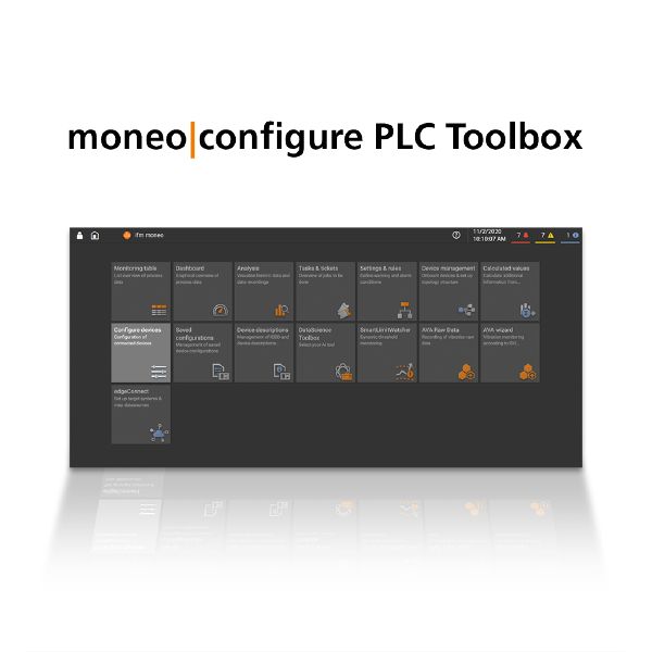 IFM moneo configure PLC tools LIC on-premises licence for the GSDML parameter setting add-on Turkey