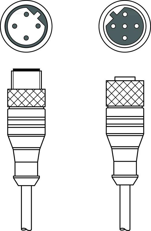 Leuze KDS PB-M12-4A-M12-4A-P3-300 Interconnection cable Turkey