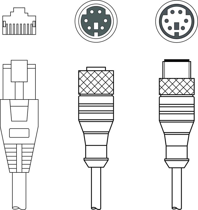 Leuze KB PS2-1 HS 65x8 Interconnection cable Turkey