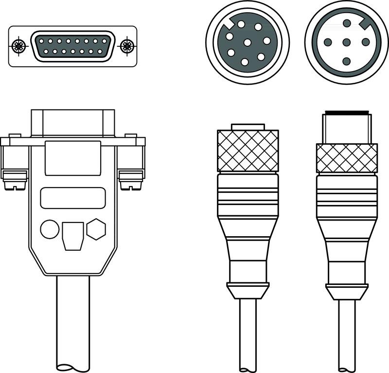 Leuze KB M12A-8P-PC-IO-3000 Connection cable Turkey