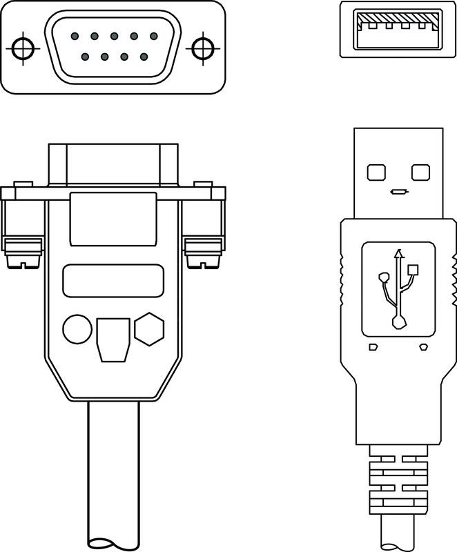 Leuze KB-RS232-USB Adapter cable Turkey