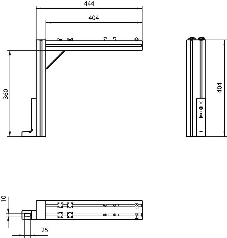 Leuze BT 70EM-MRSET Mounting device set Turkey