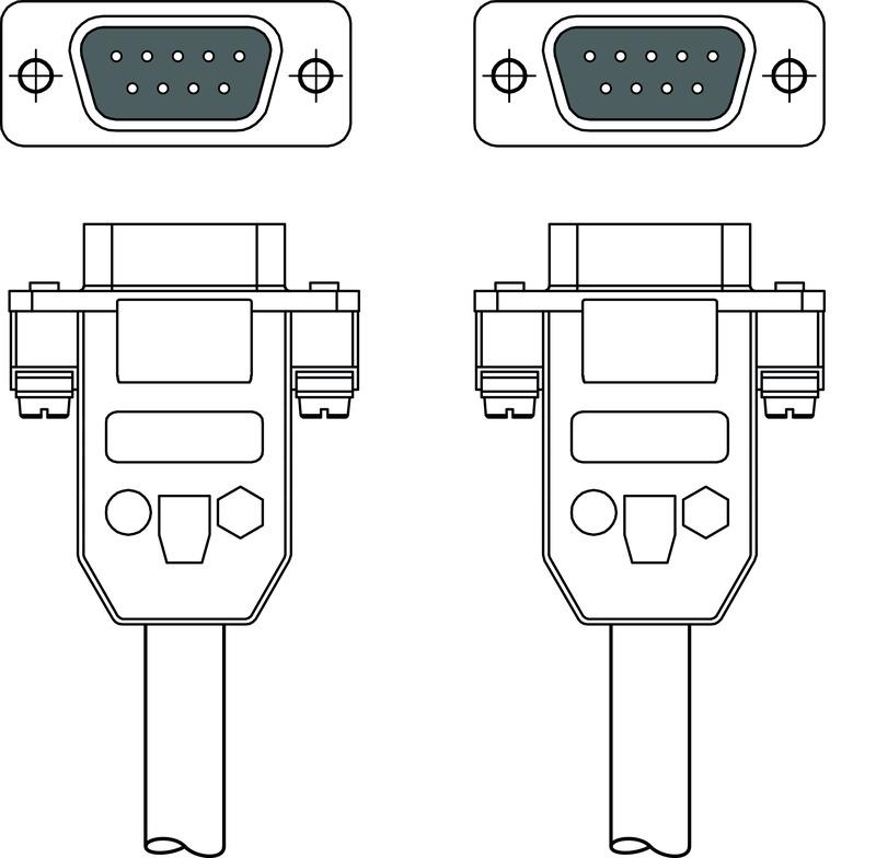 Leuze KB DSub-9P-3000 Interconnection cable Turkey