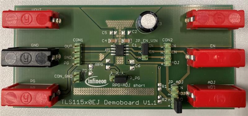 Infineon TLS115B0EJ DEMOBOARD Turkey