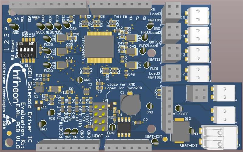 Infineon TLE92466ED EVALBOARD Turkey