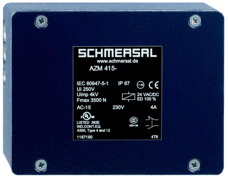 Schmersal AZM 415-22ZPKA-M20 24VAC /DC Turkey