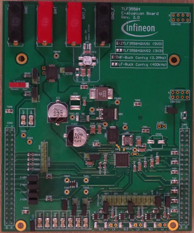 Infineon TLF35584QVVS1 BOARD Turkey