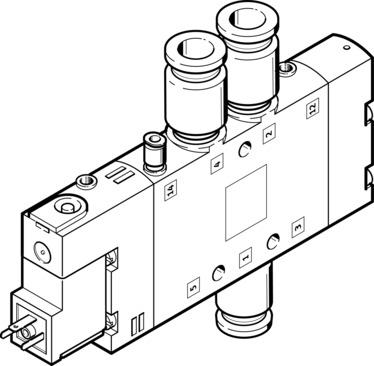 Festo CPE18-M2H-5L-QS-8 Solenoid valve Turkey