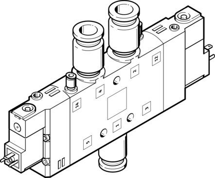 Festo CPE24-M2H-5JS-QS-12 Solenoid valve Turkey