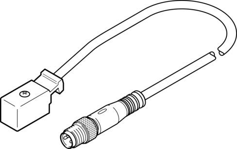 Festo KMYZ-2-24-M8-0,5-LED Connecting cable Turkey