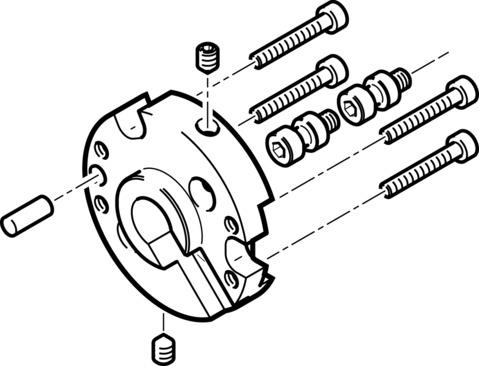 Festo HAPG-SD2-5 Adapter kit Turkey