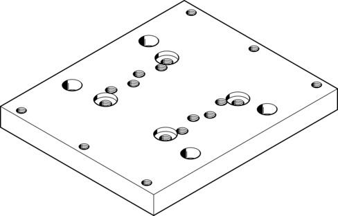 Festo HAPB-32/40 Adapter plate kit Turkey