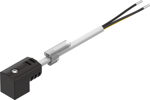 Festo KMEB-1-24-10-LED Plug socket with cable Turkey