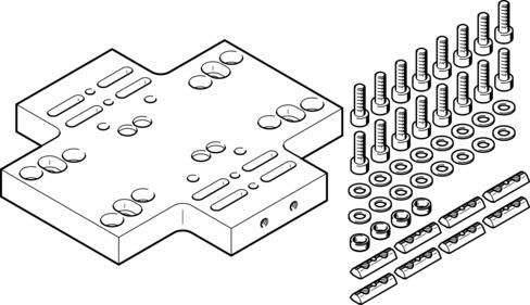 Festo HMVK-DL63-DLA25/40 Cross connecting kit Turkey