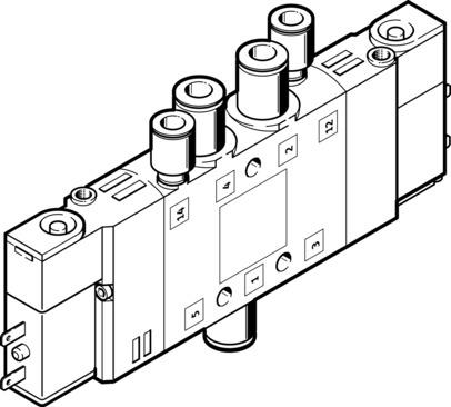 Festo CPE10-M1BH-5JS-QS-4 Solenoid valve Turkey