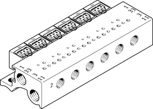 Festo MHA1-PR8-3-M3-PI Manifold Turkey