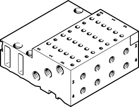 Festo MHA2-PR4-5-M5 Manifold Turkey