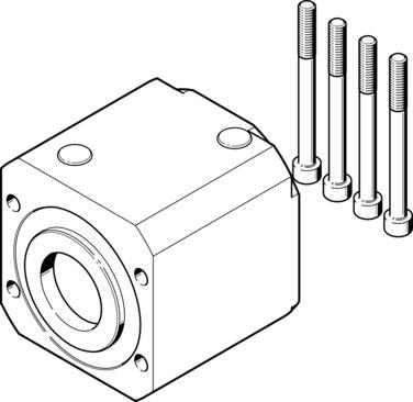 Festo EAMK-A-H40-118A/B/C Coupling housing Turkey