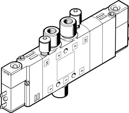 Festo CPE10-M1BH-5/3ES-QS4-B Solenoid valve Turkey