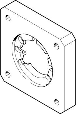 Festo EAMF-A-30A-55A Motor flange Turkey