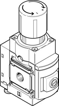 Festo MS6-LRPB-1/2-D4-A8 Precision pressure regulator Turkey