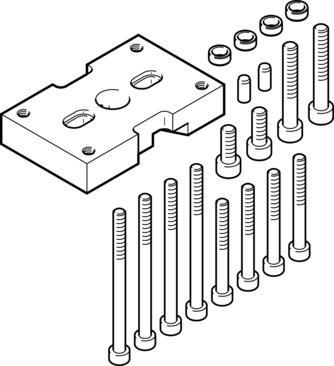 Festo HAPG-SD2-26 Adapter kit Turkey