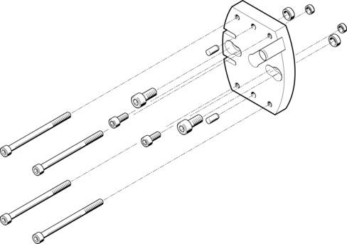 Festo HAPG-SD2-27 Adapter kit Turkey