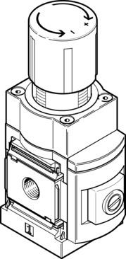 Festo MS6-LRP-1/4-D5-A8 Precision pressure regulator Turkey