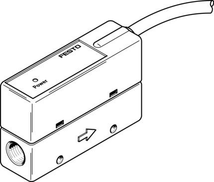 Festo SFET-F500-L-W18-B-K1 Flow sensor Turkey