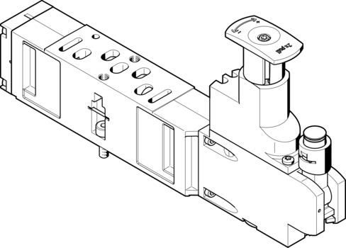 Festo VABF-S3-1-R1C2-C-10 Regulator plate Turkey