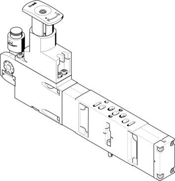 Festo VABF-S3-2-R7C2-C-10 Regulator plate Turkey