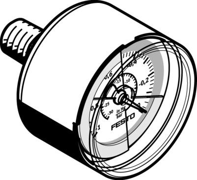 Festo VAM-40-V1/0-R1/8-E-RG Vacuum gauge Turkey
