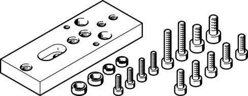 Festo HMSV-57 Adapter kit Turkey