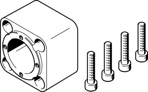 Festo EAMK-A-D40-44A/C Coupling housing Turkey