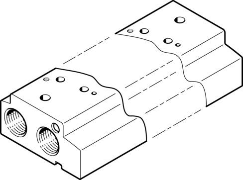 Festo VABM-C7-12P-G18-8 Manifold rail Turkey