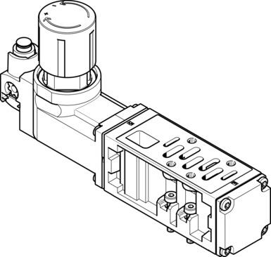 Festo VABF-S1-2-R3C2-C-10 Regulator plate Turkey