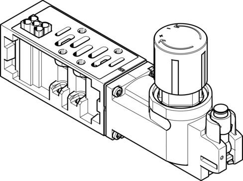 Festo VABF-S2-2-R1C2-C-10 Regulator plate Turkey