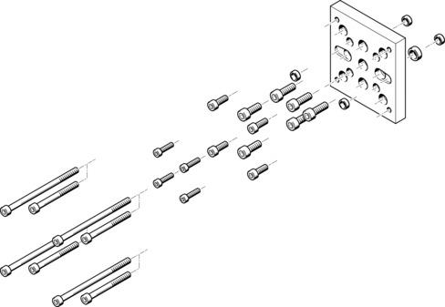 Festo HAPB-39 Adapter kit Turkey
