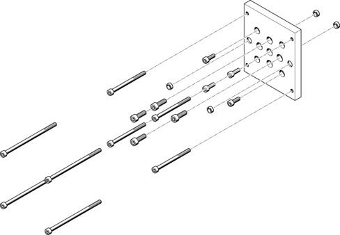 Festo HAPB-40 Adapter kit Turkey