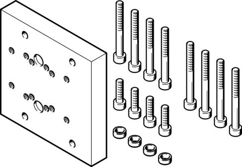 Festo DHAA-D-L-32-G7-20 Adapter kit Turkey