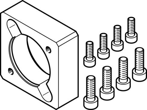 Festo EAMF-A-38A-40S/40T Motor flange Turkey