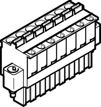 Festo NECU-L3G7-C1 Terminal strip Turkey