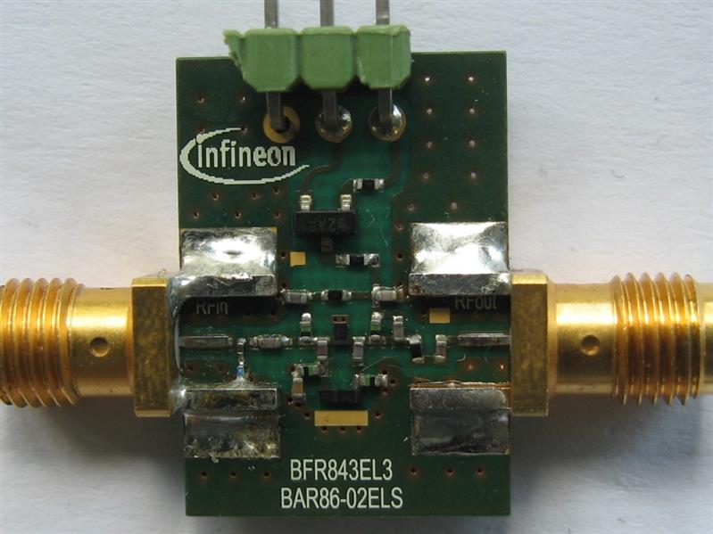 Infineon BFR843EL3 BOARD Turkey