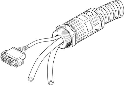 Festo NHSB-A1-5-BLG5-LE5-PU8-2XBB Connecting cable Turkey