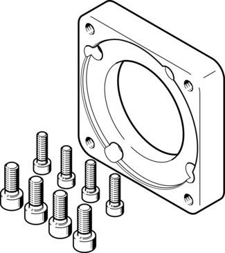 Festo EAMF-A-77A-100A Motor flange Turkey