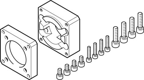 Festo EAMF-A-43D-60G/H Motor flange Turkey