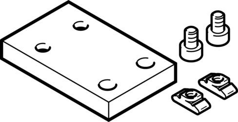 Festo MUP-18/25-P Central support Turkey