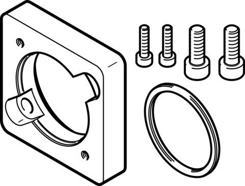 Festo EAMF-A-38A-40P Motor flange Turkey