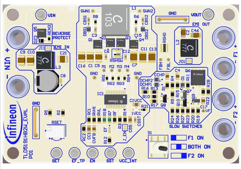 Infineon TLD5191HB2W_EVAL Turkey