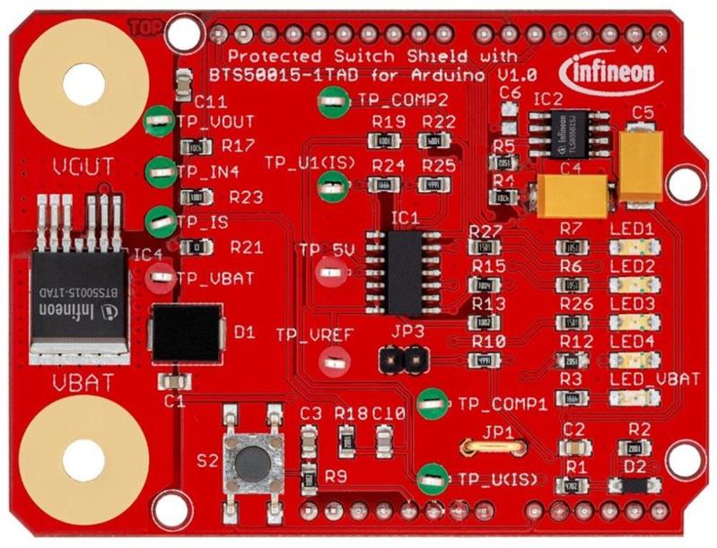 Infineon SHIELD_BTS50015-1TAD Turkey